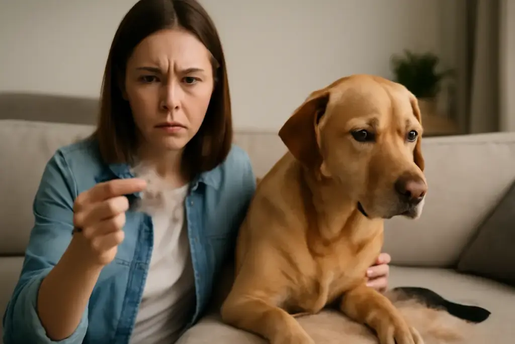 Cosa fare quando il cane perde troppo pelo? Le cause meno note da indagare subito