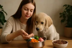 Alimentazione naturale per cuccioli: le regole fondamentali per una crescita sana