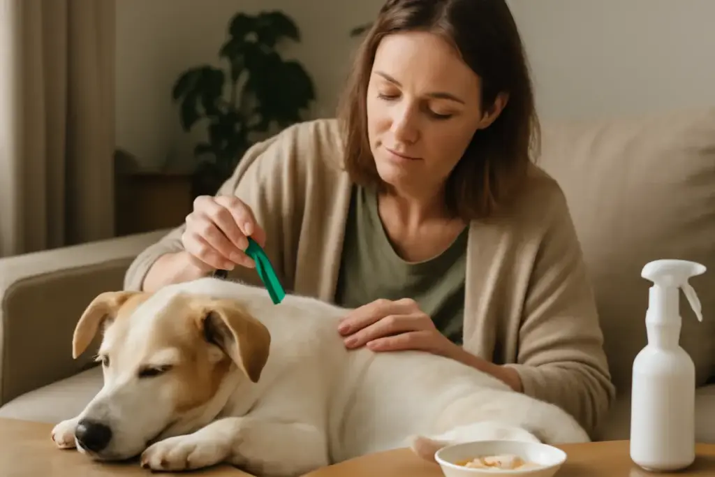 Protocollo antipulci per cani sensibili: strategie a basso impatto che proteggono davvero