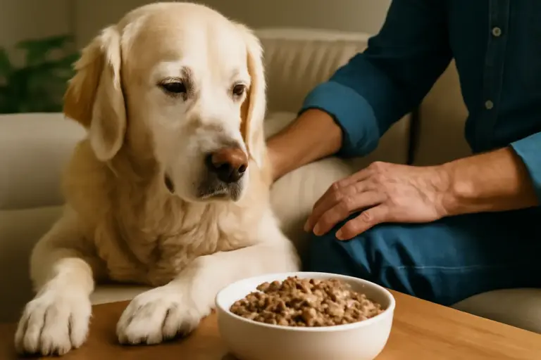 Cibo umido per cani senior: vantaggi concreti per la salute delle articolazioni