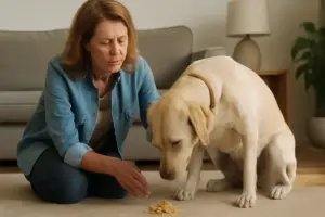 Vomito occasionale nel cane: quando preoccuparsi e quando basta monitorare in sicurezza