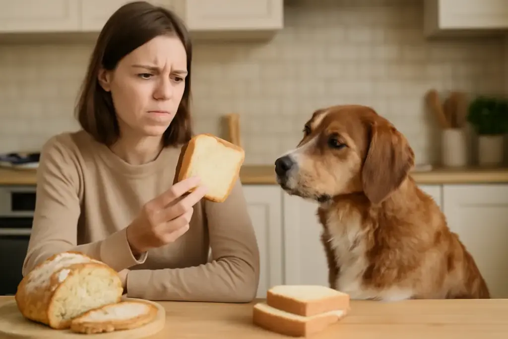 Posso dare pane al mio cane? Gli errori da evitare per non causare problemi digestivi