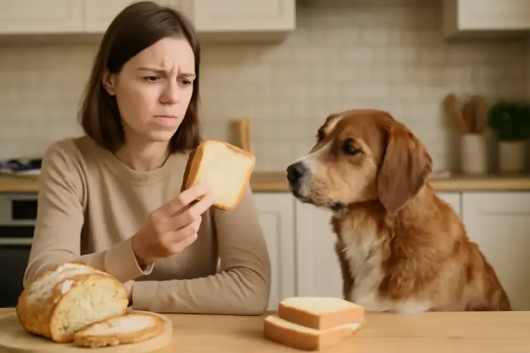 Posso dare pane al mio cane? Gli errori da evitare per non causare problemi digestivi