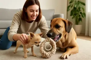 Come far giocare insieme cani di taglia diversa? Accorgimenti che evitano litigi e stress