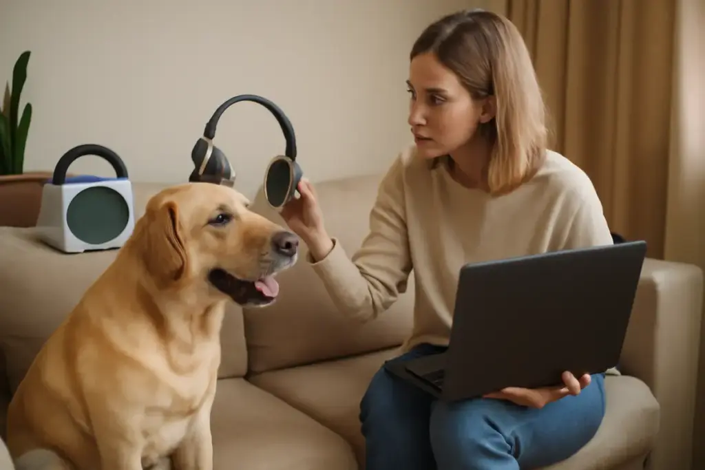 Abituare il cane ai rumori forti: esercizi graduali che prevengono ansia e paure future