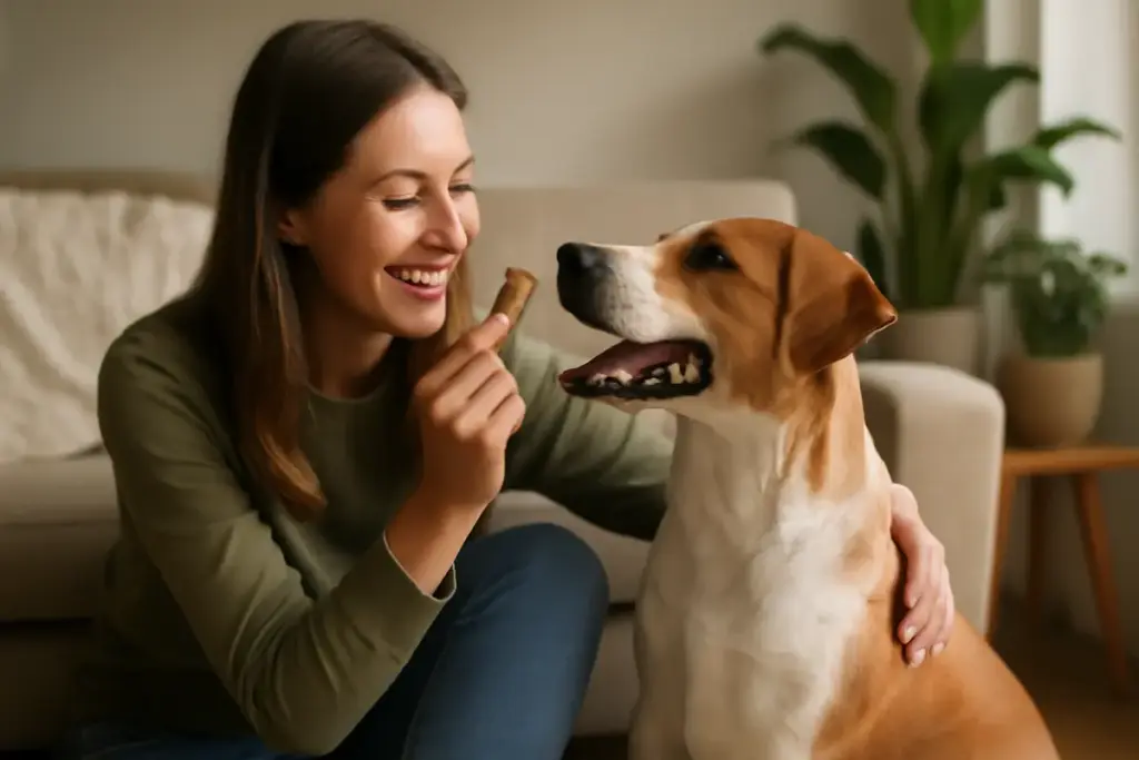 Il rinforzo positivo in educazione cinofila: perché rende più forte il legame con il cane