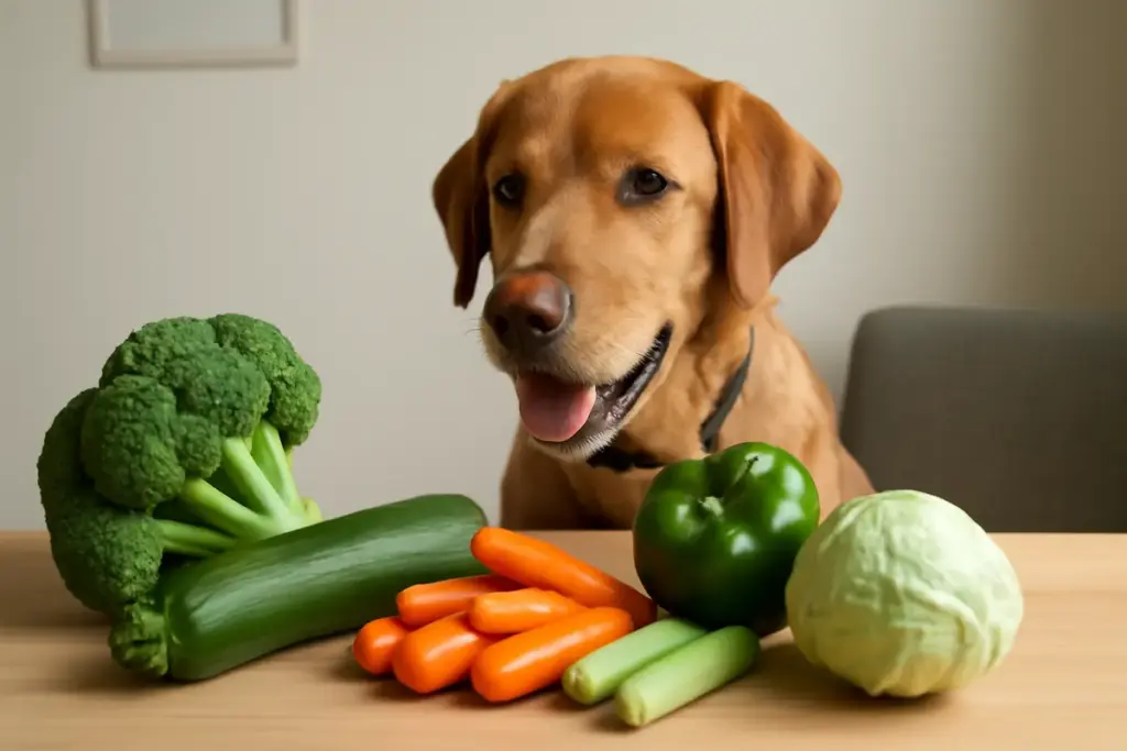 Quali verdure fanno bene al cane? Scelte consigliate da veterinari per l’equilibrio intestinale