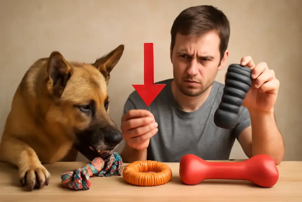 Come scegliere giochi resistenti per cani distruttivi? Materiali e forme davvero efficaci