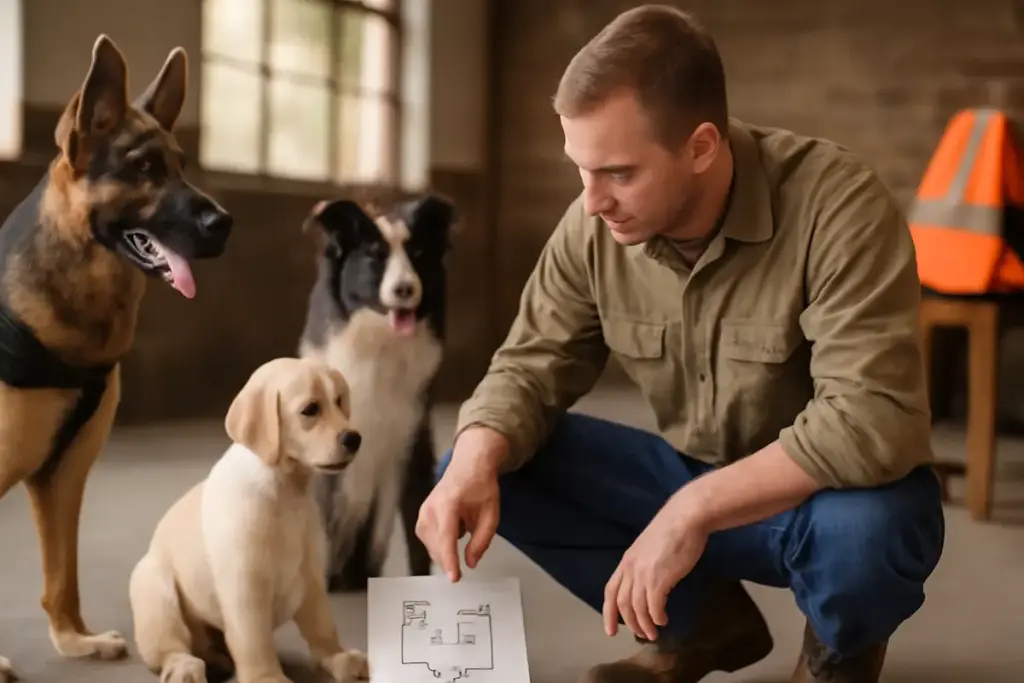 Cani da lavoro: quali razze eccellono in compiti specifici e come riconoscere le attitudini già da cucciolo