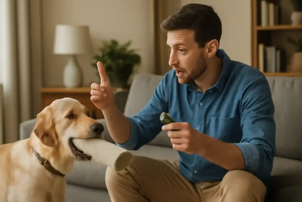 Come insegnare il riporto al cane? Un trucco che accelera l’apprendimento